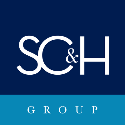 Logo for sponsor SC&H